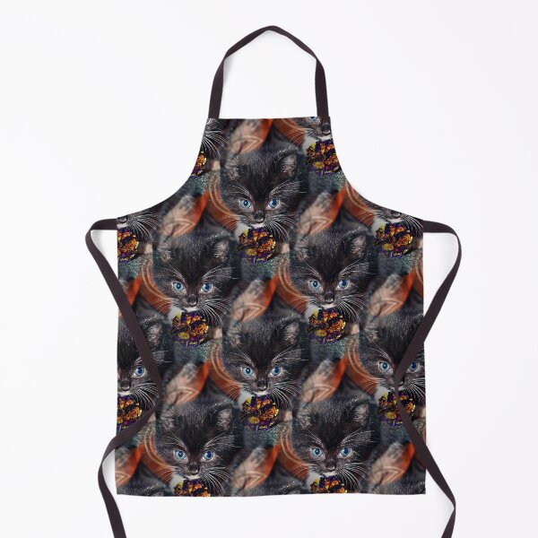 Item preview, Kitten Anticipation Seamless designed and sold by VikingVisual.