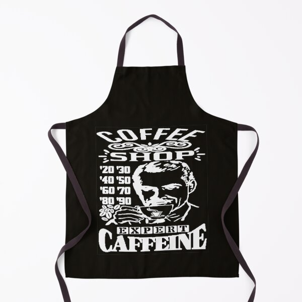 Item preview, COFFEE SHOP EXPERT CAFFEINE Poster Vintage Style designed and sold by Giulivo Store Graphic.