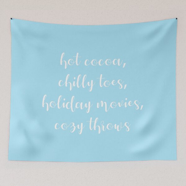 Item preview, Holiday Poem in White Script designed and sold by Whoopsidoodle.