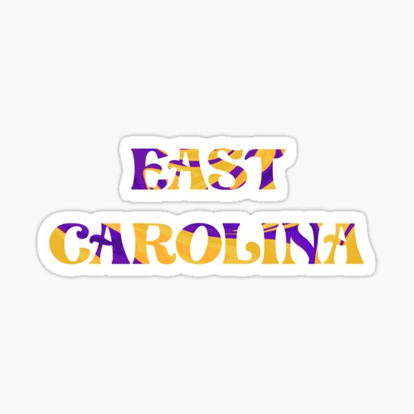 East Carolina Sticker