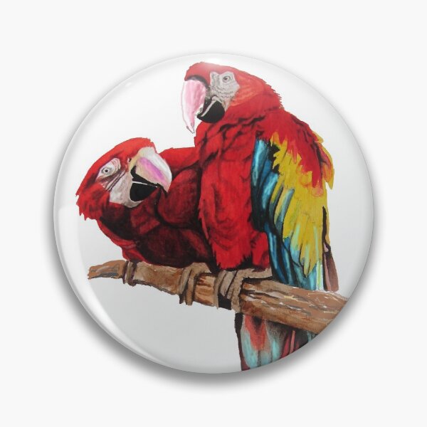 Item preview, Macaw Watercolor Painting art designed and sold by Sarah  Rajkotwala.