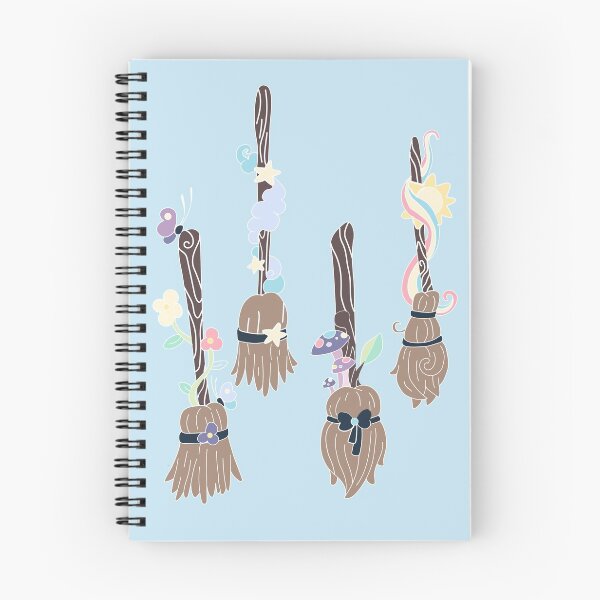 Item preview, Four witch brooms designed and sold by DollyDesigns.