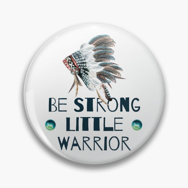 Item preview, Be Strong Little Warrior designed and sold by NixieNoo.