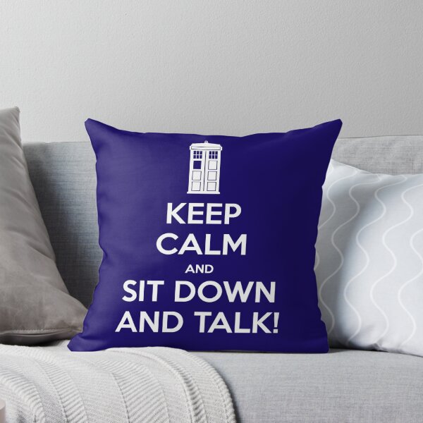 Item preview, Keep Calm and Sit Down and Talk! designed and sold by Golubaja.