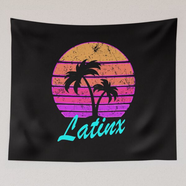 Item preview, Latinx Retro Sunset designed and sold by eyad1.