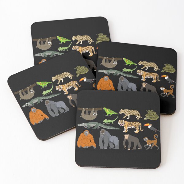 Item preview, Rainforest Animals - The Kids' Picture Show designed and sold by KidsPictureShow.
