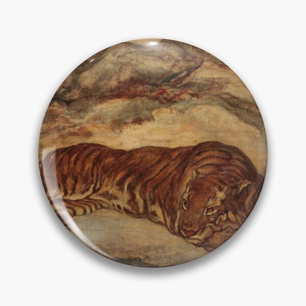 Item preview, Antoine-Louis Barye - Tiger in Repose designed and sold by artichokes.