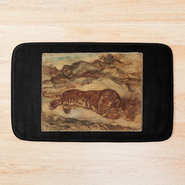 Item preview, Antoine-Louis Barye - Tigre en reposo designed and sold by artichokes.