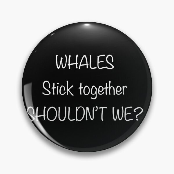 Item preview, Whales stick together designed and sold by ralphsamo.