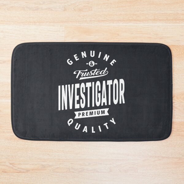 Artikelvorschau, Investigator Shirt Jobtitel Geschenk entworfen und verkauft von cidolopez.