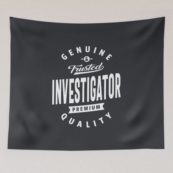 Artikelvorschau, Investigator Shirt Jobtitel Geschenk entworfen und verkauft von cidolopez.