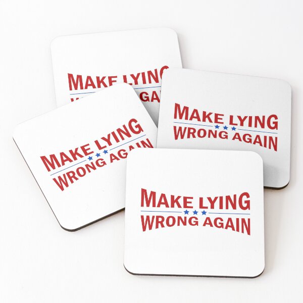 Item preview, Make Lying Wrong Again designed and sold by ChooseLoveCo.