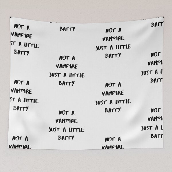 Item preview, Not a Vampire Just a Little Batty designed and sold by Gina Wells.