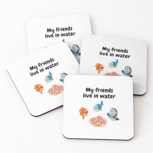 Item preview, My friends live in water designed and sold by Gratefulme1.