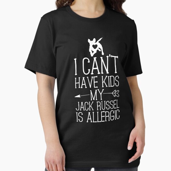Item preview, Jack Russel Mama Gift Funny Dog Mom Shirts Can't Have Kids designed and sold by 14thFloor.