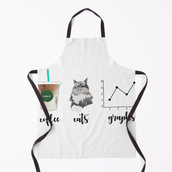 Item preview, Coffee Cats and Graphs designed and sold by bcbayay designs.