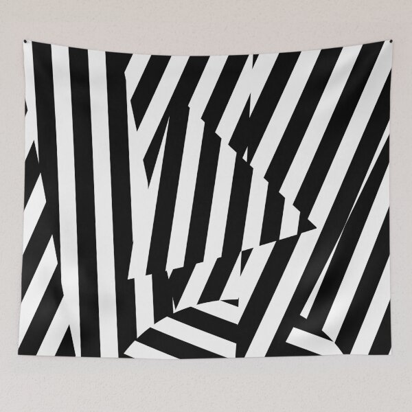 Item preview, Random Dazzling Lines - Abstract Op Art designed and sold by Dator-Abstracts.