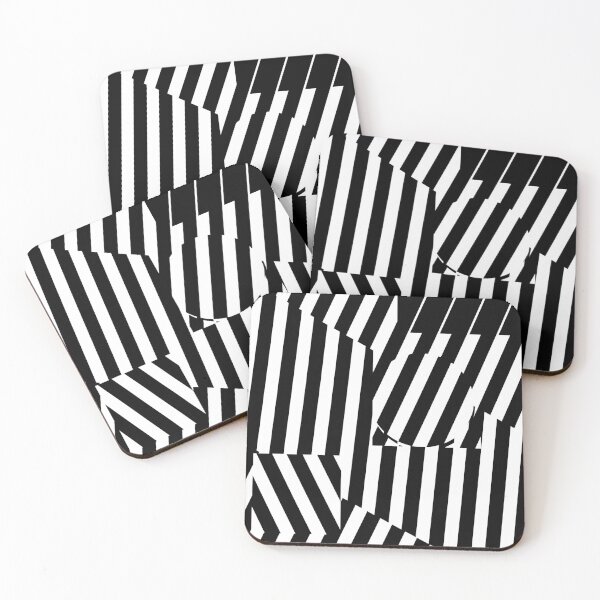 Item preview, Abstract Op Art - Random Optical Illusion Stripes and Shapes designed and sold by Dator-Abstracts.