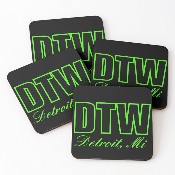 Item preview, DTW Detroit Michigan MI Airport Code  designed and sold by Lartheviking.