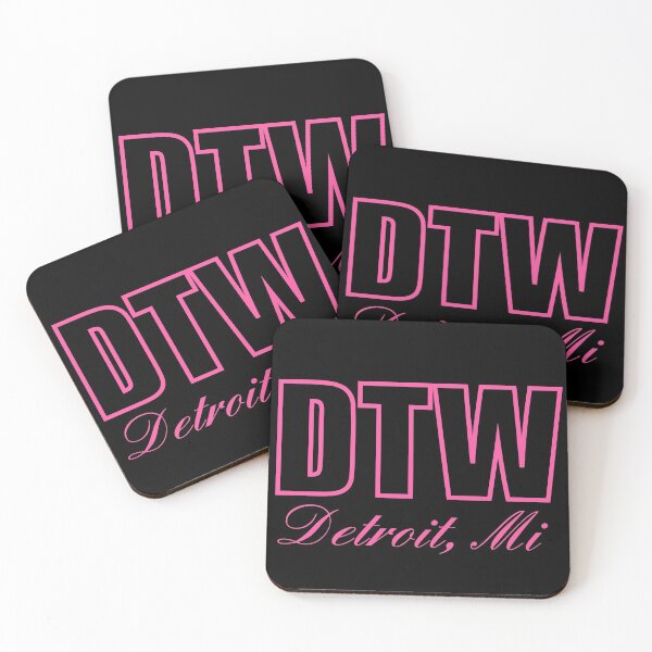 Item preview, DTW Detroit Michigan MI Airport Code  designed and sold by Lartheviking.