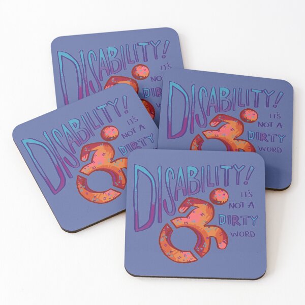 Item preview, disability is not a dirty word designed and sold by mali-dolly.