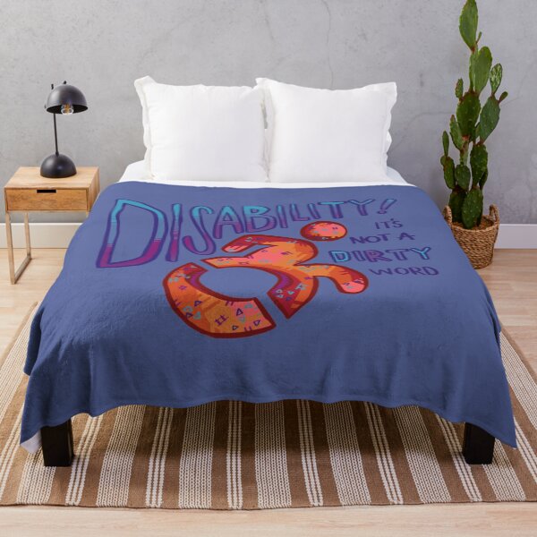 Item preview, disability is not a dirty word designed and sold by mali-dolly.