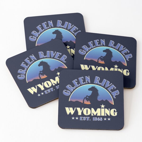 Item preview, Green River, Wyoming Wild Horse Gifts designed and sold by NoBonesLife.