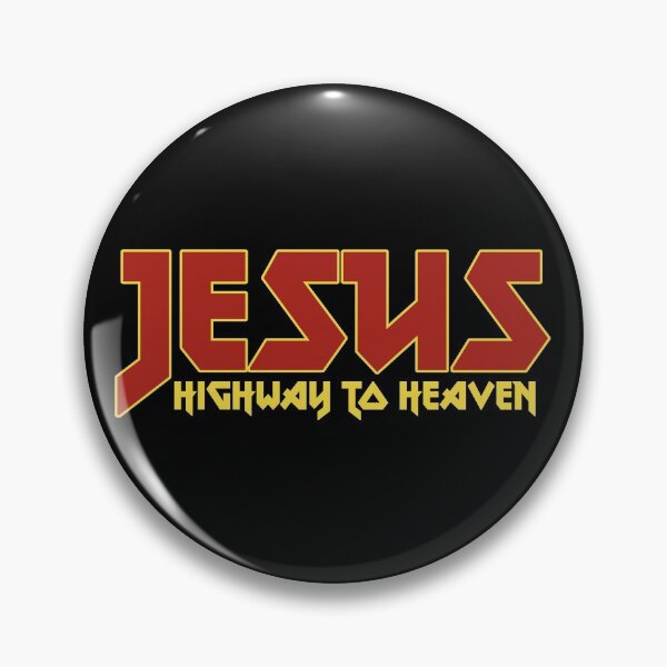 Item preview, Jesus Highway To Heaven designed and sold by RandomStuffShop.