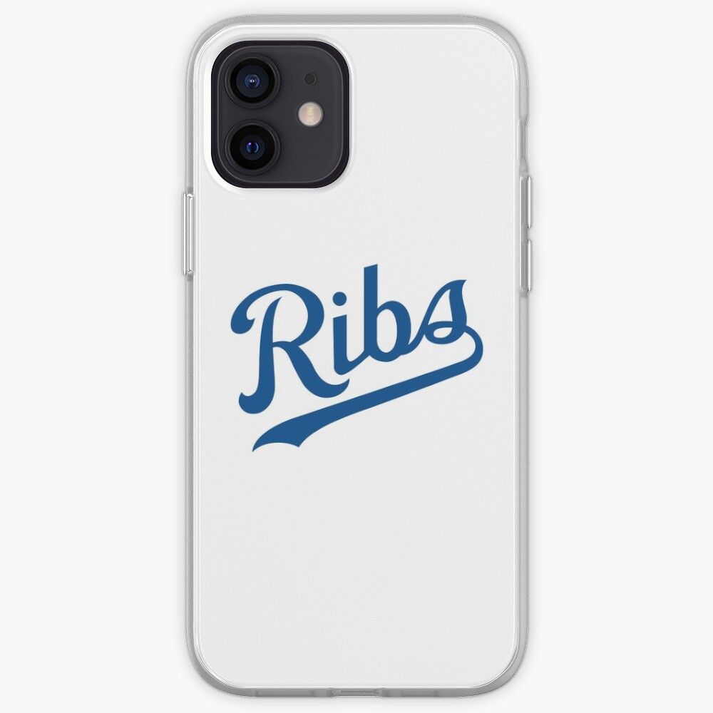 KC Ribs - White 1 iPhone Case & Cover