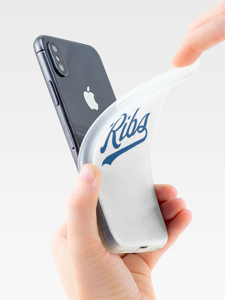 Alternate view of KC Ribs - White 1 iPhone Case & Cover
