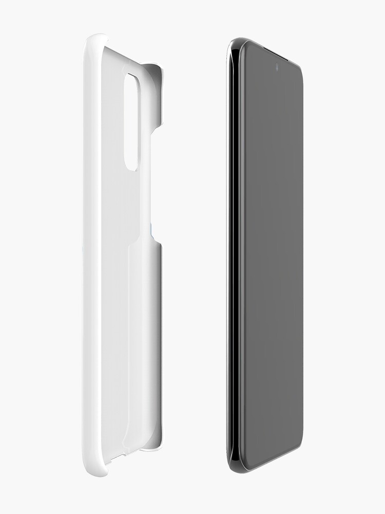 Alternate view of KC Ribs - White 1 Case & Skin for Samsung Galaxy