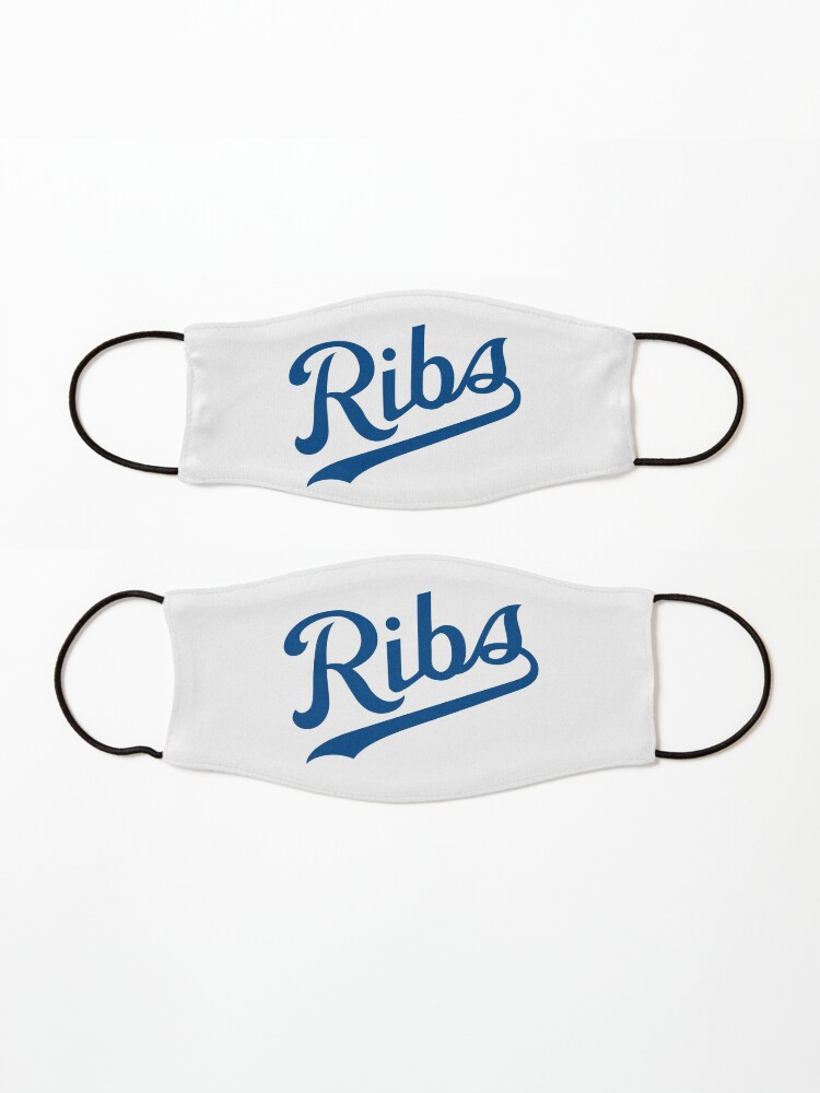 Alternate view of KC Ribs - White 1 Mask