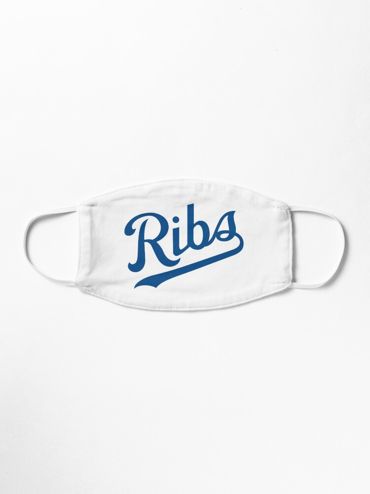 Alternate view of KC Ribs - White 1 Mask