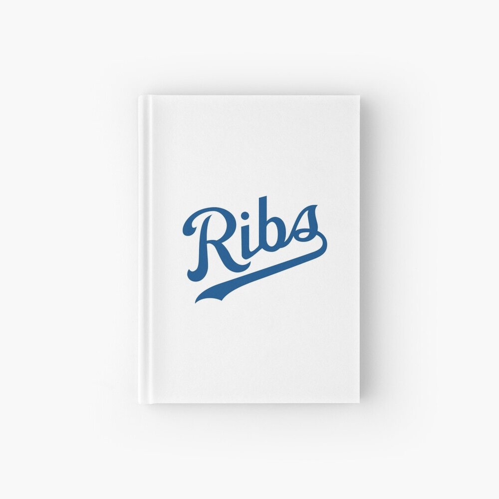 KC Ribs - White 1 Hardcover Journal