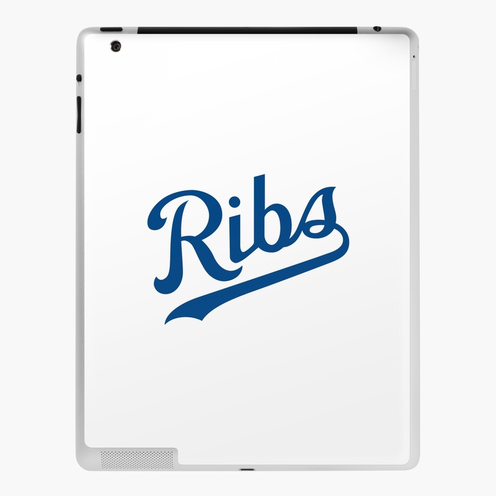 KC Ribs - White 1 iPad Case & Skin