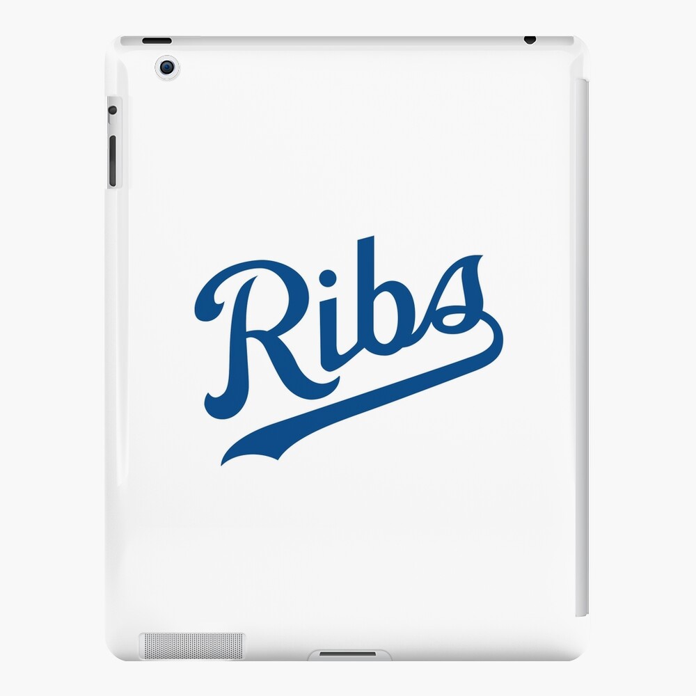 KC Ribs - White 1 iPad Case & Skin