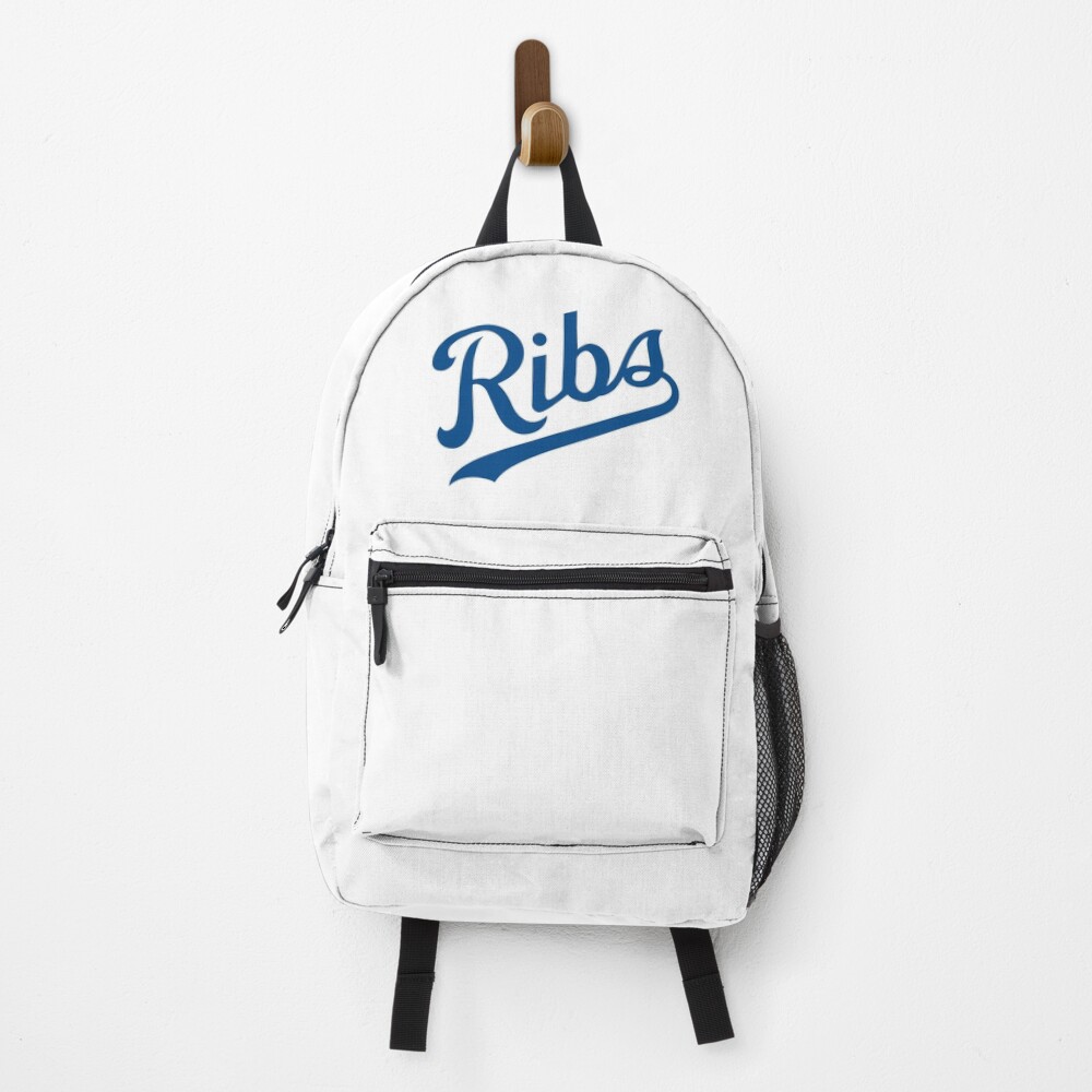 KC Ribs - White 1 Backpack