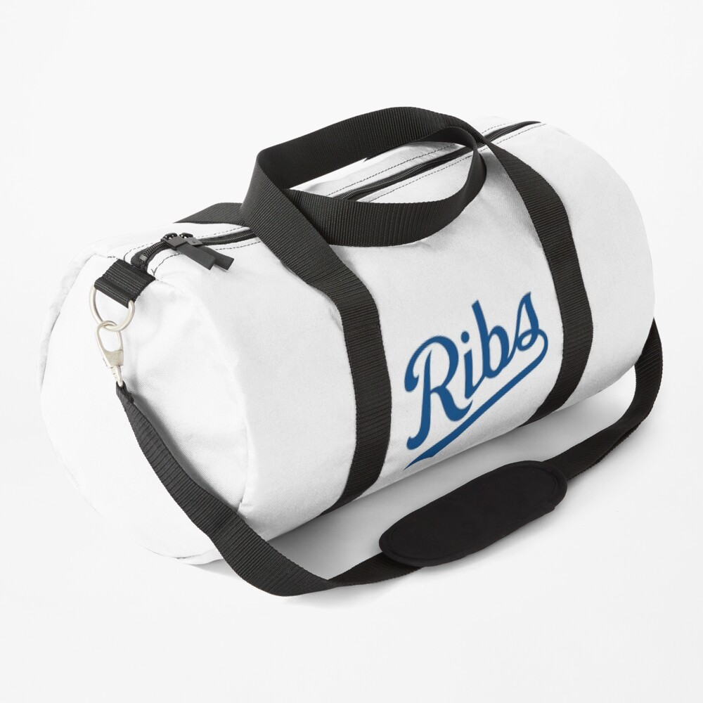 KC Ribs - White 1 Duffle Bag