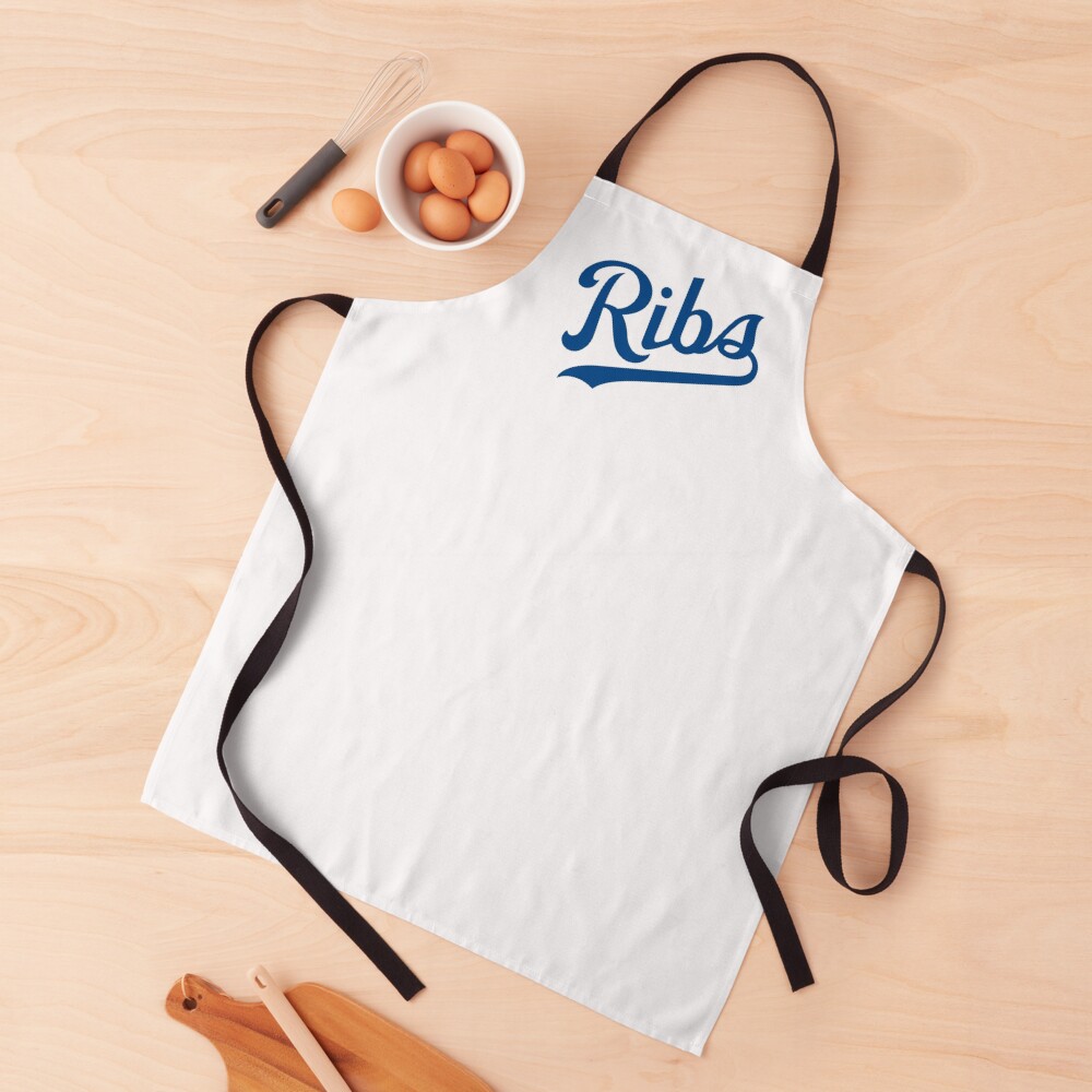 KC Ribs - White 1 Apron