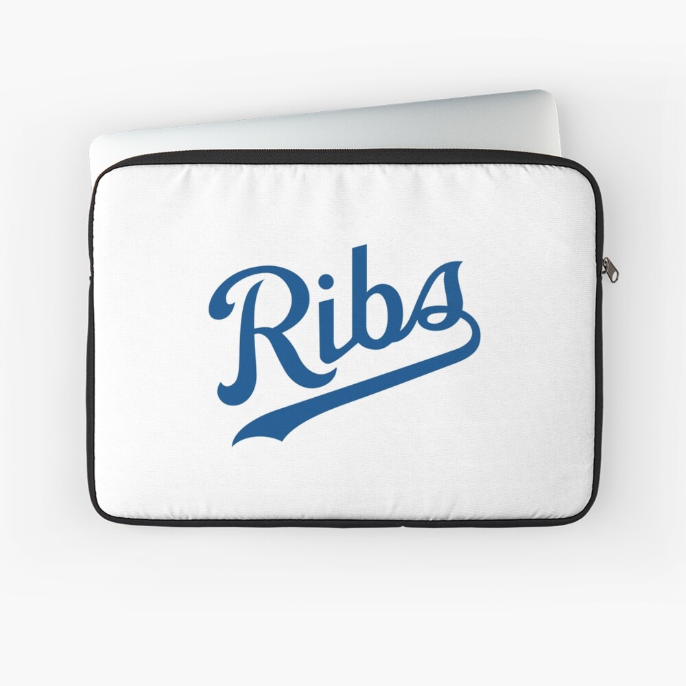 KC Ribs - White 1 Laptop Sleeve