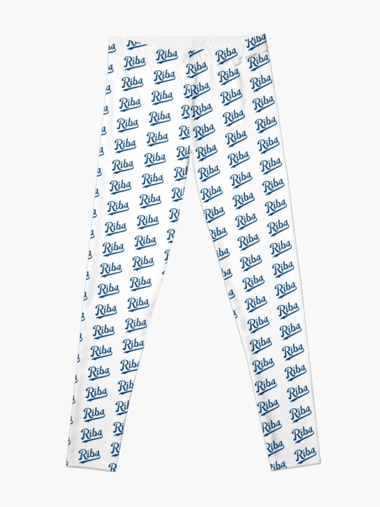 Alternate view of KC Ribs - White 1 Leggings