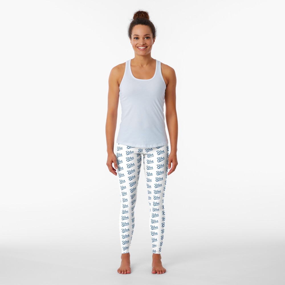 KC Ribs - White 1 Leggings