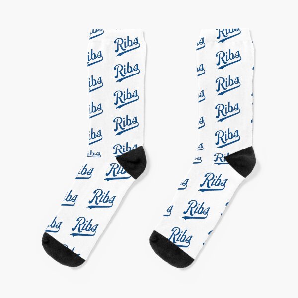 KC Ribs - White 1 Socks