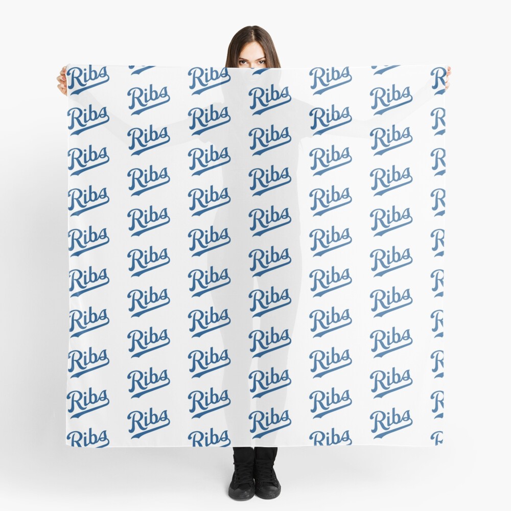 KC Ribs - White 1 Scarf