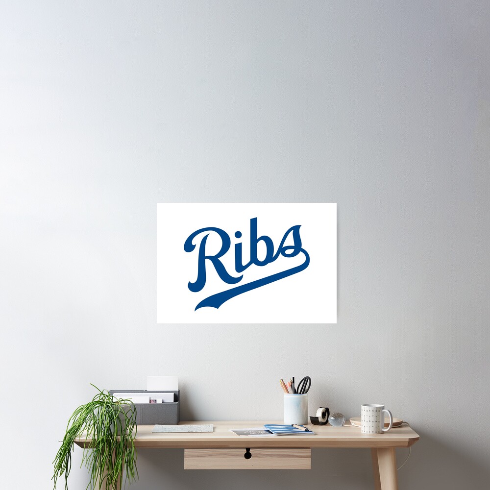 KC Ribs - White 1 Poster