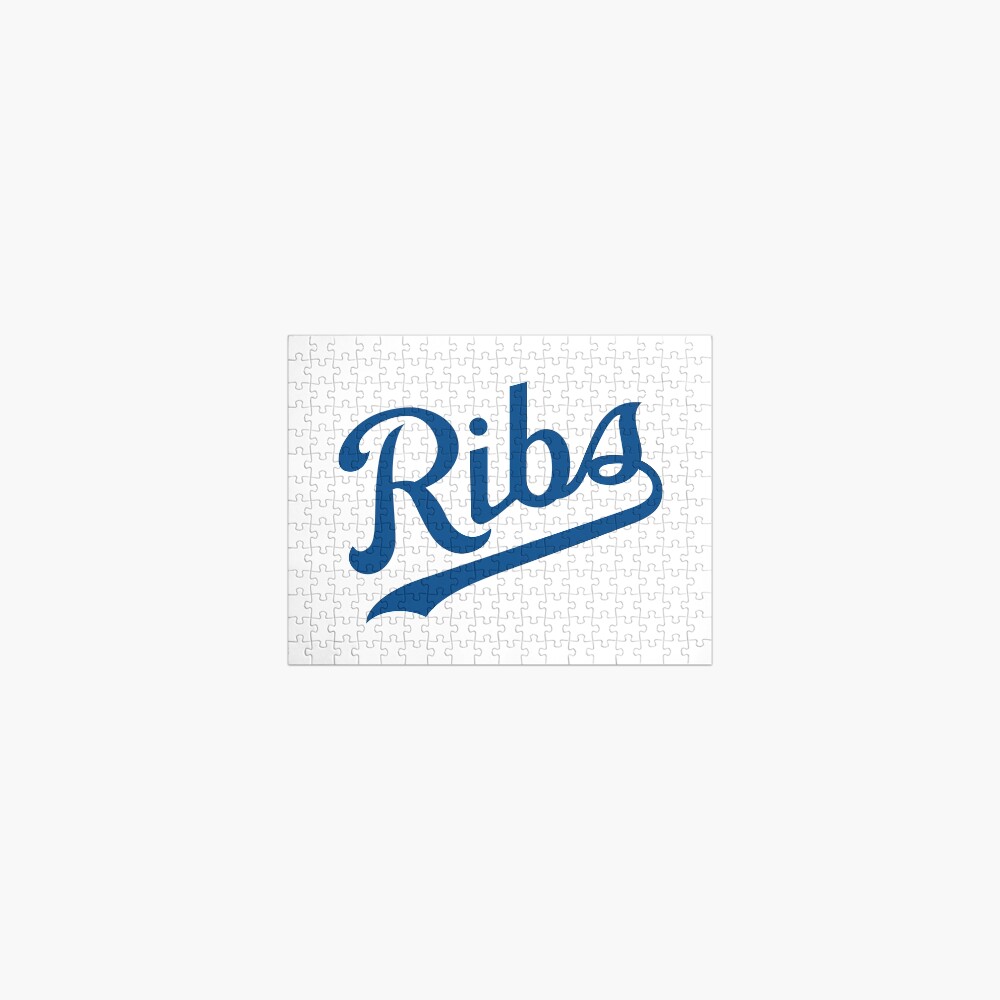 KC Ribs - White 1 Jigsaw Puzzle