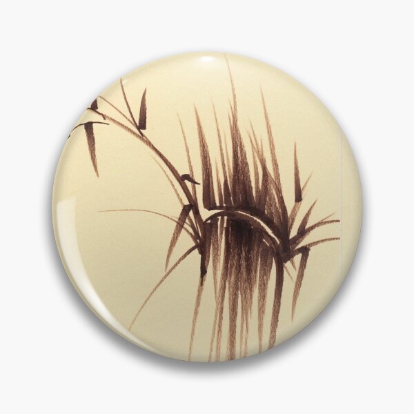 Item preview, 'Genmai Cha' - brush pen bamboo painting designed and sold by Rebecca Rees.