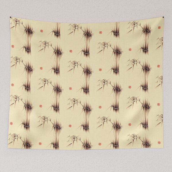 Item preview, 'Genmai Cha' - brush pen bamboo painting designed and sold by Rebecca Rees.