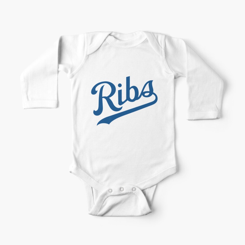 KC Ribs - White 1 Baby One-Piece