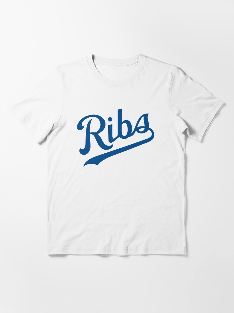 Alternate view of KC Ribs - White 1 Essential T-Shirt